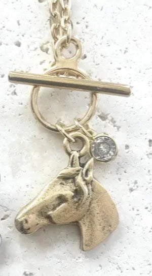 Boutique Style Equestrian Necklace