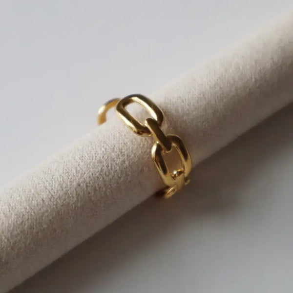 Chain Link Adjustable Ring