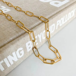 Chunky Paperclip Necklace