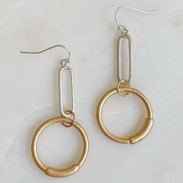 Linked Shapes Earrings